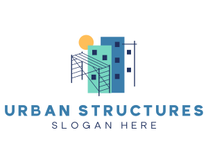 City Building Construction logo design