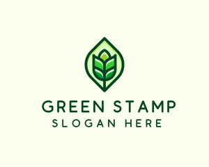 Green Plant Organic logo design