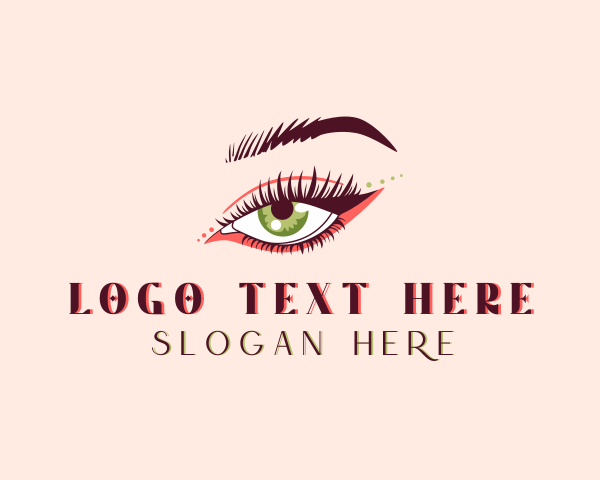 Lashes logo example 2