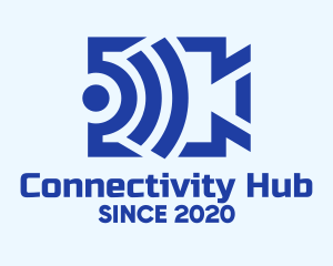 Blue Video Steaming Wifi logo