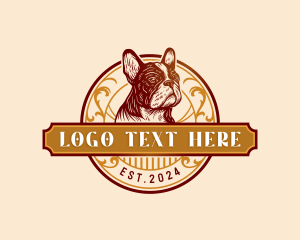 Canine Dog Veterinary logo