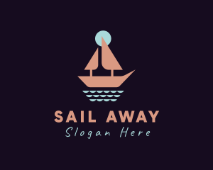 Bay Sailing Maritime logo design