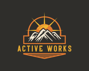 Summit Adventure Mountain logo design