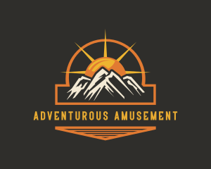 Summit Adventure Mountain logo design