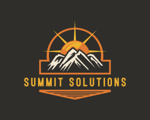 Summit Adventure Mountain logo design