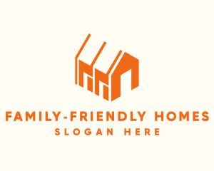 Home Residence Property logo design