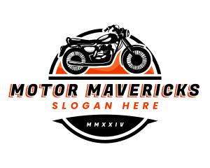 Transport Motorcycle Vechicle logo design