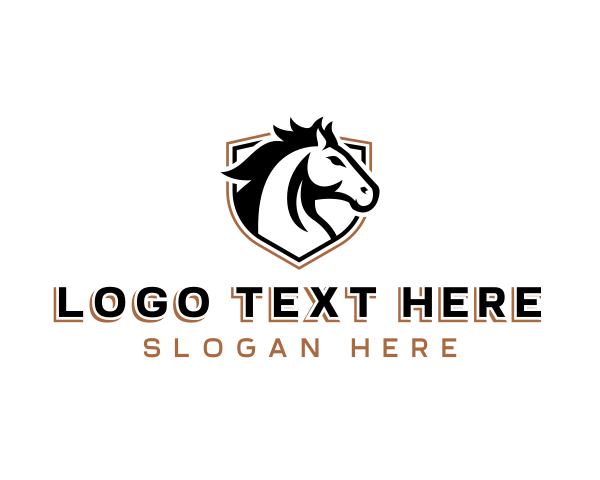 Horse Stallion Equine logo