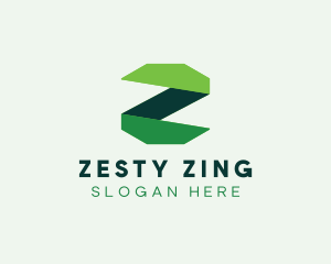 Generic Ribbon Letter Z  logo design