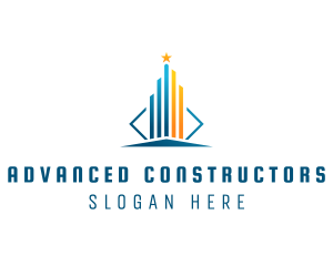 Star Building Construction logo design