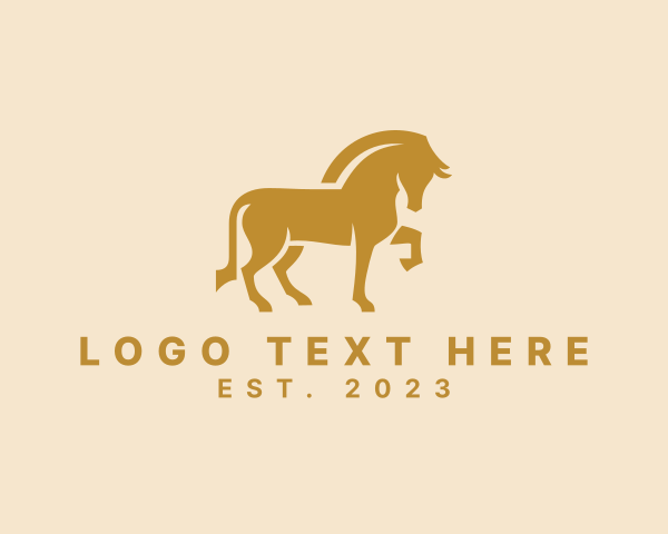 Equine logo example 4