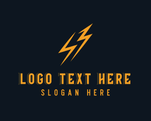 Lightning Energy Bolt logo