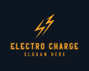 Lightning Energy Bolt logo design