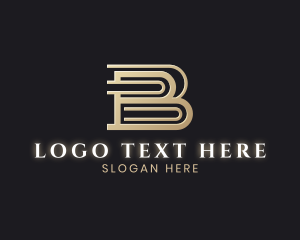 Luxury Business Letter B Logo