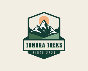 Peak Mountain Trekking logo design