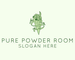 Organic Produce Grocery logo design