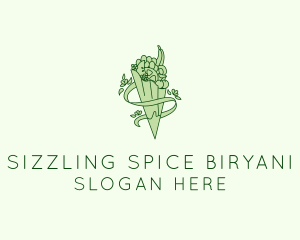 Organic Produce Grocery logo design