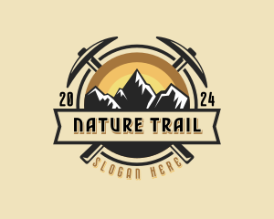 Outdoor Mountaineering Adventure logo design