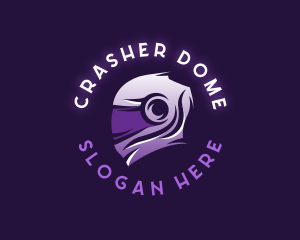 Motorcycle Helmet Rider logo