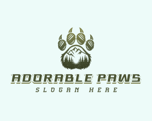 Bear Paw Mountain logo design