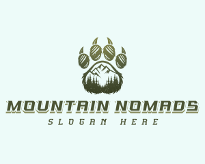 Bear Paw Mountain logo design