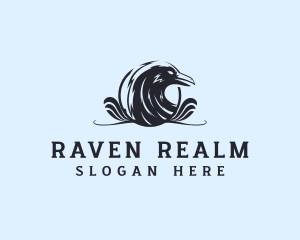 Bird Raven Crow logo