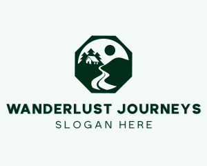 Forest Cabin House logo design