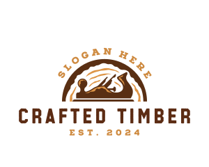 Lumber Craft Planer logo design