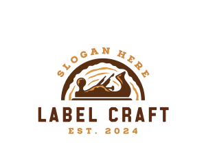 Lumber Craft Planer logo design