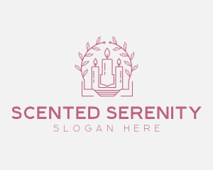 Handmade Scented Candle logo design