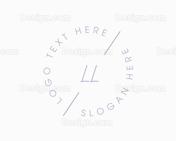 Minimalist Round Boutique Logo