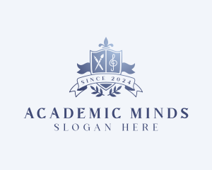 Arts Academic University logo design