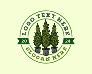 Greece Cypress Plant logo