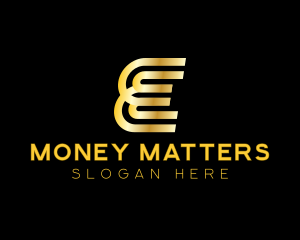 Finance Banking Letter E Logo