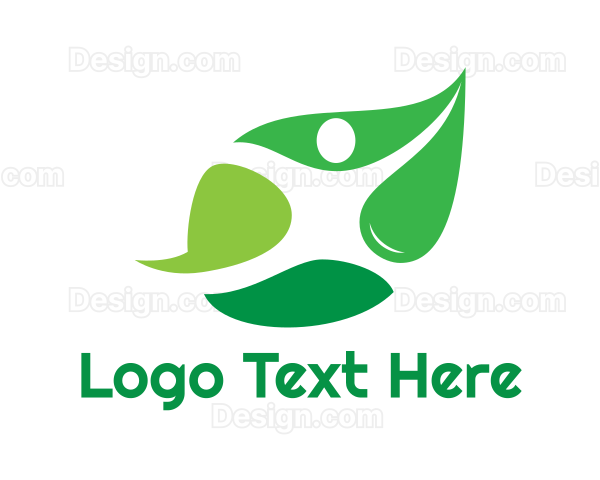 Leaf Human Wellness Logo