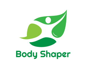 Leaf Human Wellness logo design