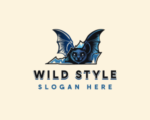 Virginia Wild Bat logo design