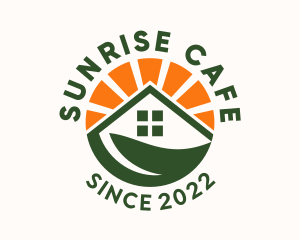 Sunrise House Real Estate  logo design