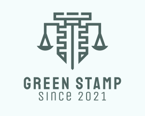 Green Fortress Law Firm logo design