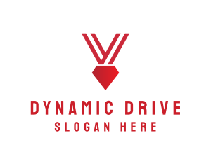 Red Diamond Medal  logo