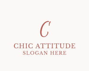 Chic Elegant Fashion logo design