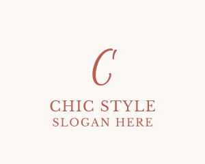 Chic Elegant Fashion logo design