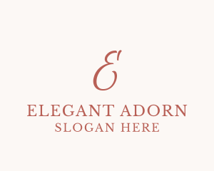 Chic Elegant Fashion logo design