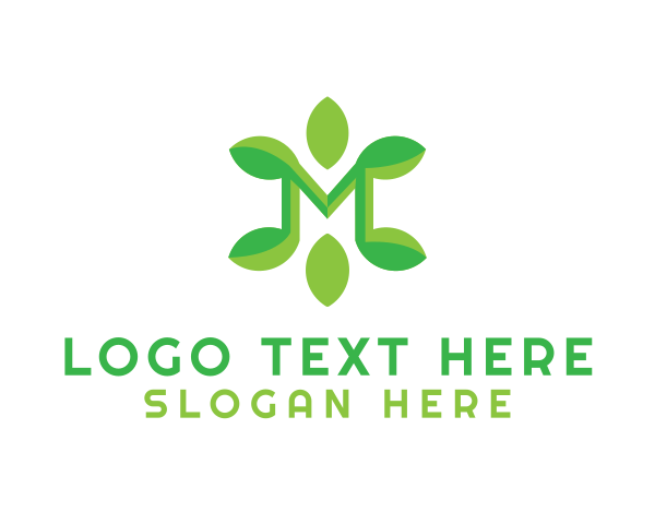 Green Vegetable logo example 1