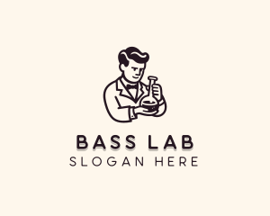 Science Laboratory Chemist logo design