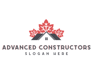 Maple Leaf House logo design