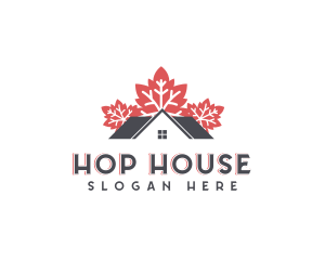 Maple Leaf House logo design