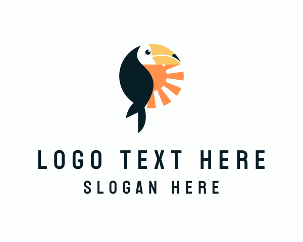 Toucan logo example 3