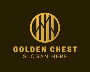 Golden Real Estate Building logo design