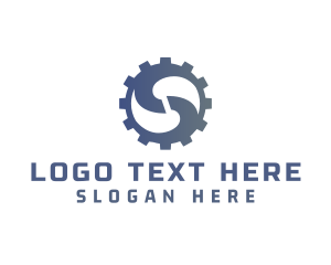 Cog Letter S logo